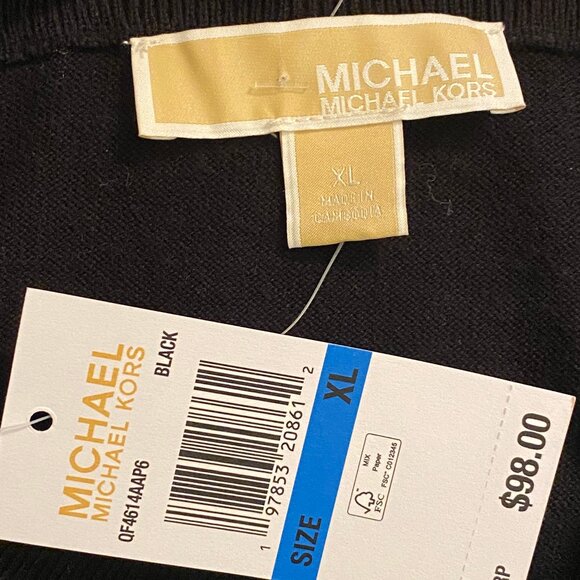 NWT Michael Kors Stretch Knit Sweater Lady Sweater - Picture 6 of 6